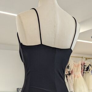 Wet Seal Black Backless Dress